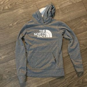 Grey North Face Hoodie